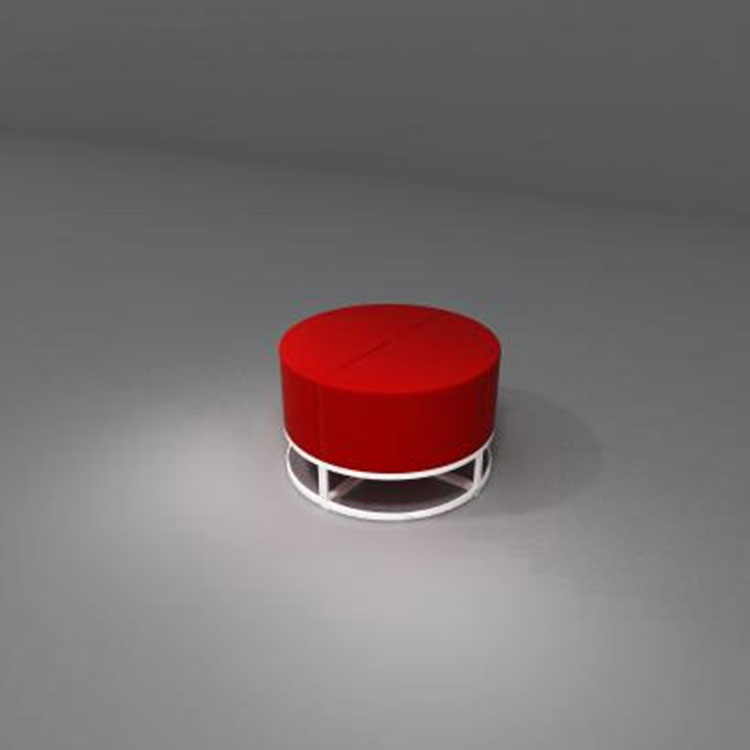 صندلی استراحت روکش دار با انباری